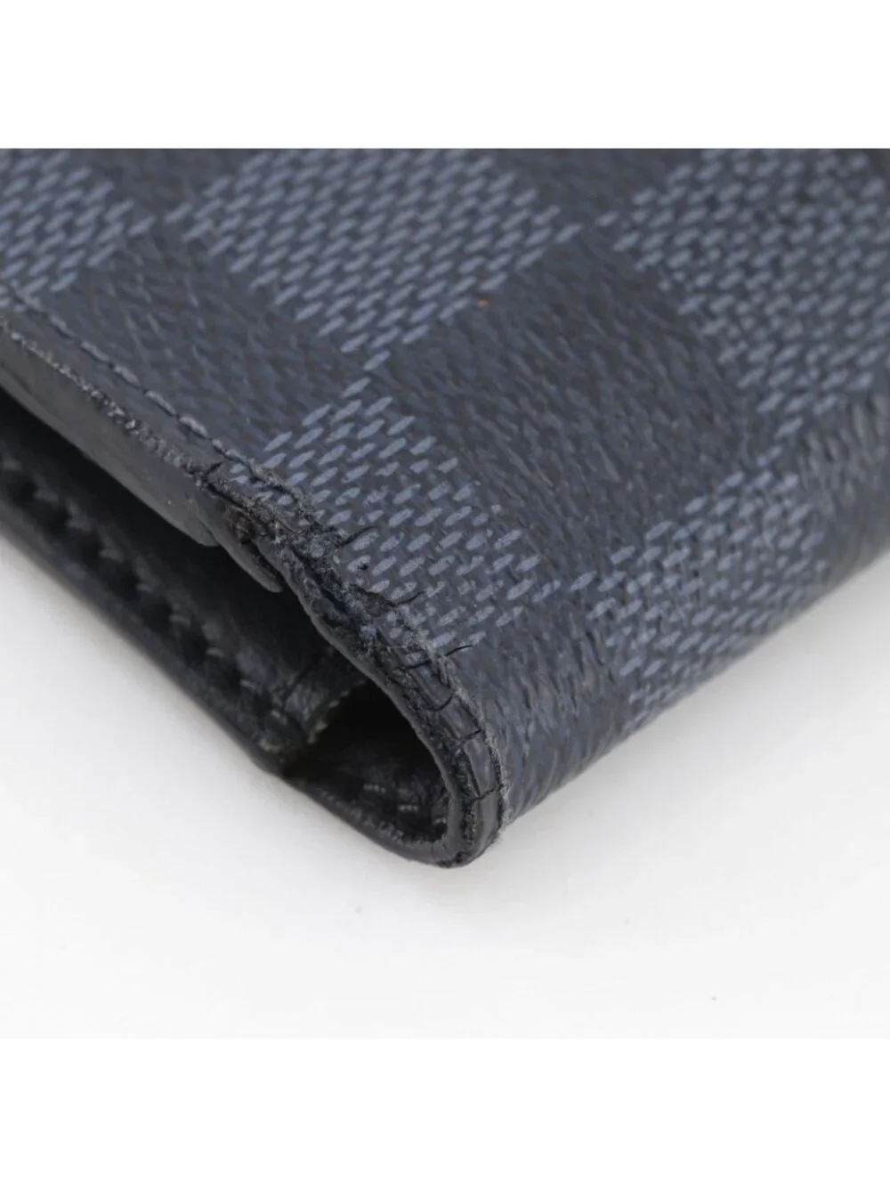 Louis Vuitton Portefeuille Brazza Damier Graphite Canvas Black Wallet